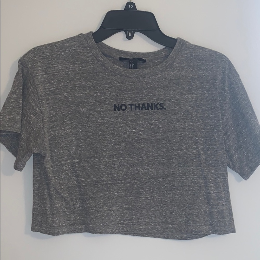 Graphic Crop top